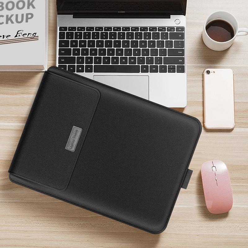 11 / 12 Inch 4-in-1 Computer Bracket Liner and Storage Bag - Brown