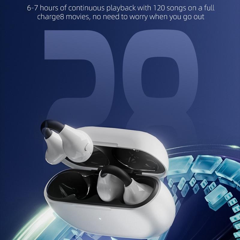 Wireless Bluetooth Earphones - My14pro Amx Sports - Black White