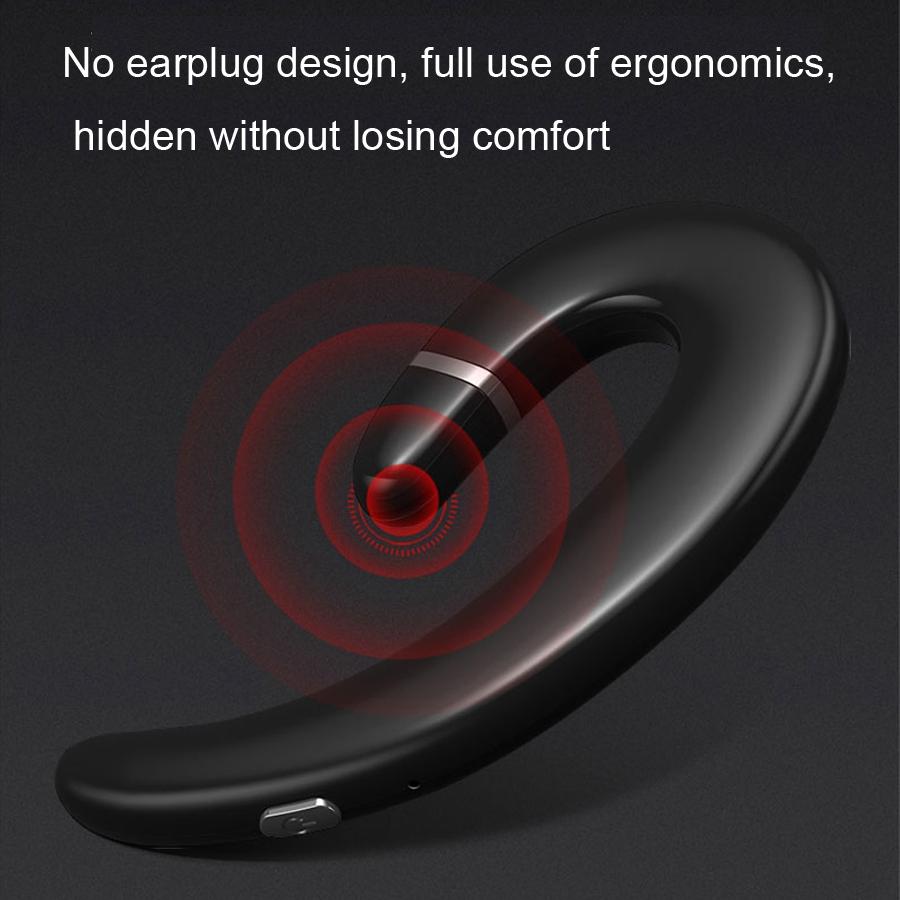 Waterproof Wireless Earphone with Mic for Android / Iphone - Silver