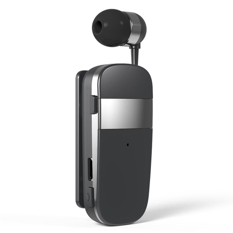 Wireless Bluetooth Earphone with Vibration Reminder for Phone - Yellow