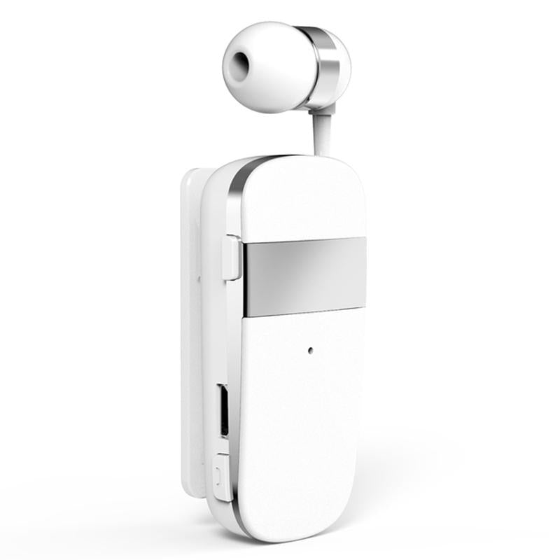Wireless Bluetooth Earphone with Vibration Reminder for Phone - Yellow
