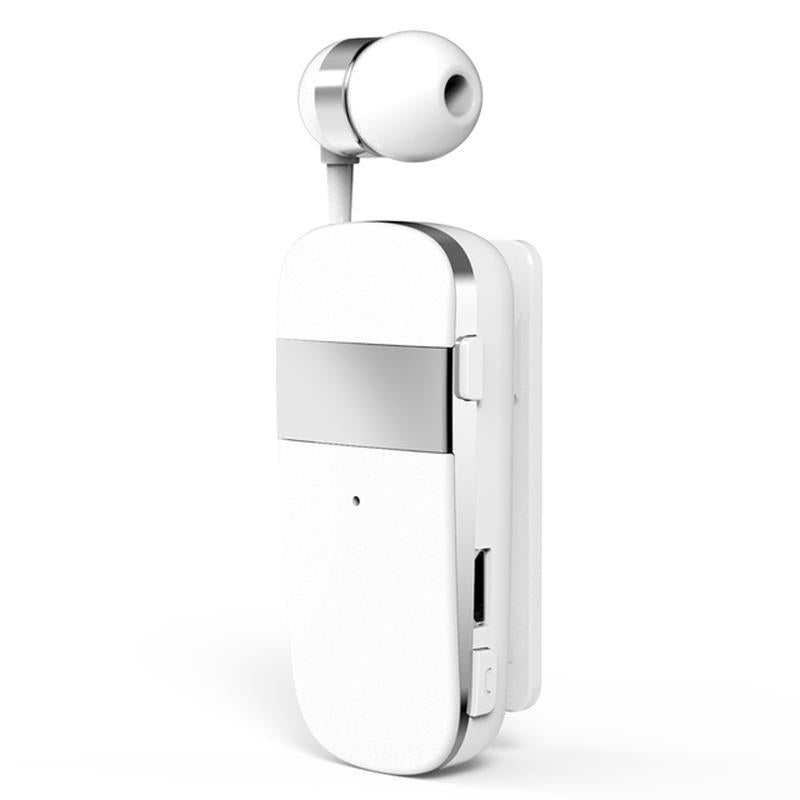 Wireless Bluetooth Earphone with Vibration Reminder for Phone - Yellow