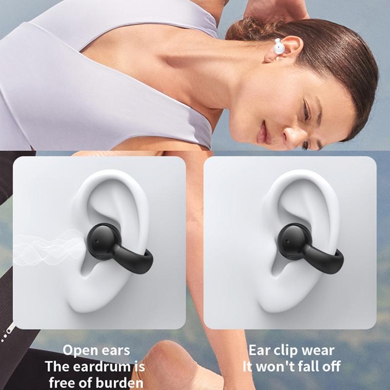 Wireless Bone Conduction Earphone - Single Ear Clamp Design - Skin Colour