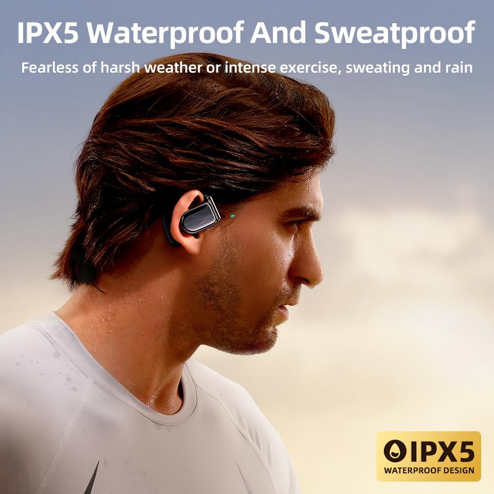 Waterproof True Wireless Noise-cancelling Bluetooth Earbuds - Dark Blue