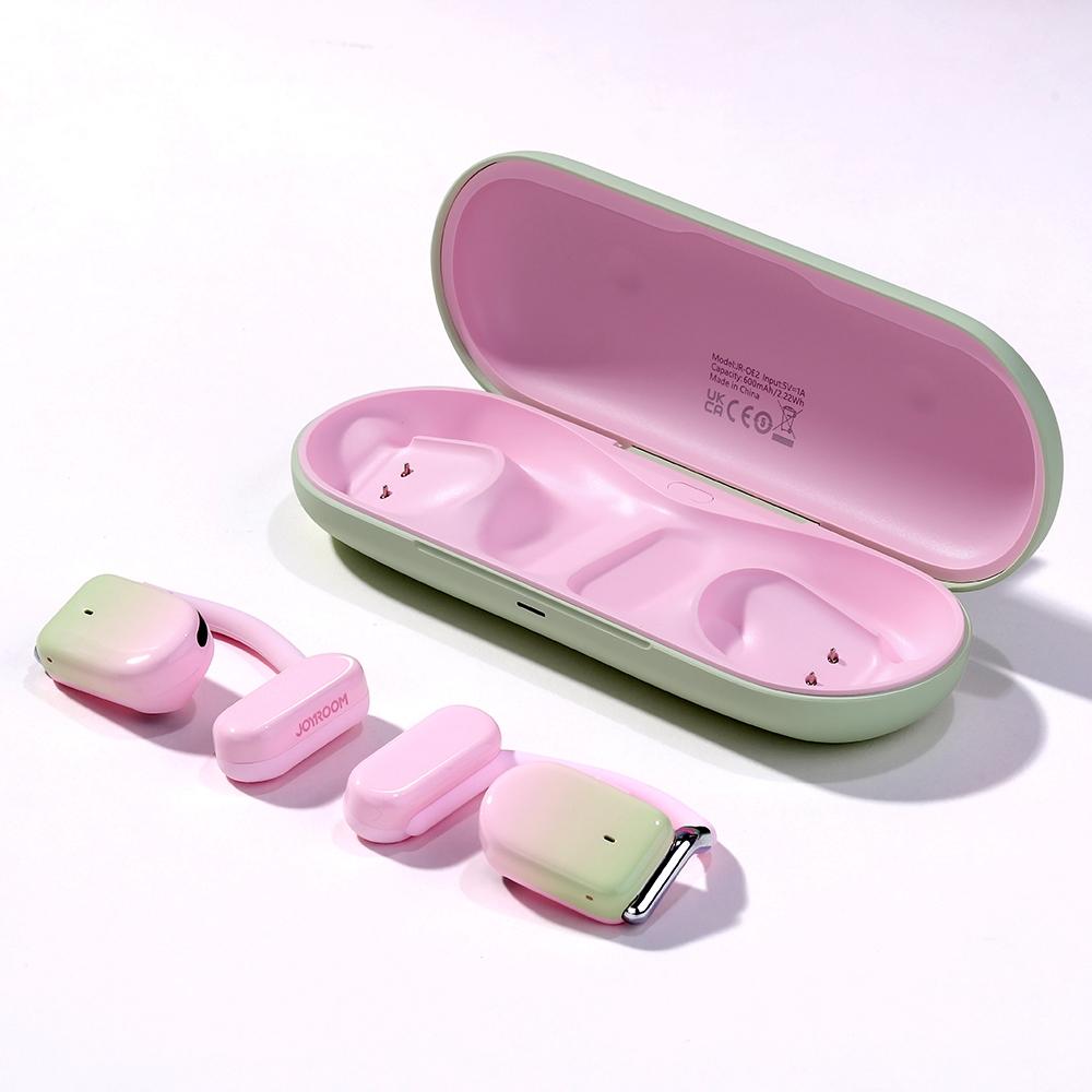 Waterproof True Wireless Noise-cancelling Bluetooth Earbuds - Pink