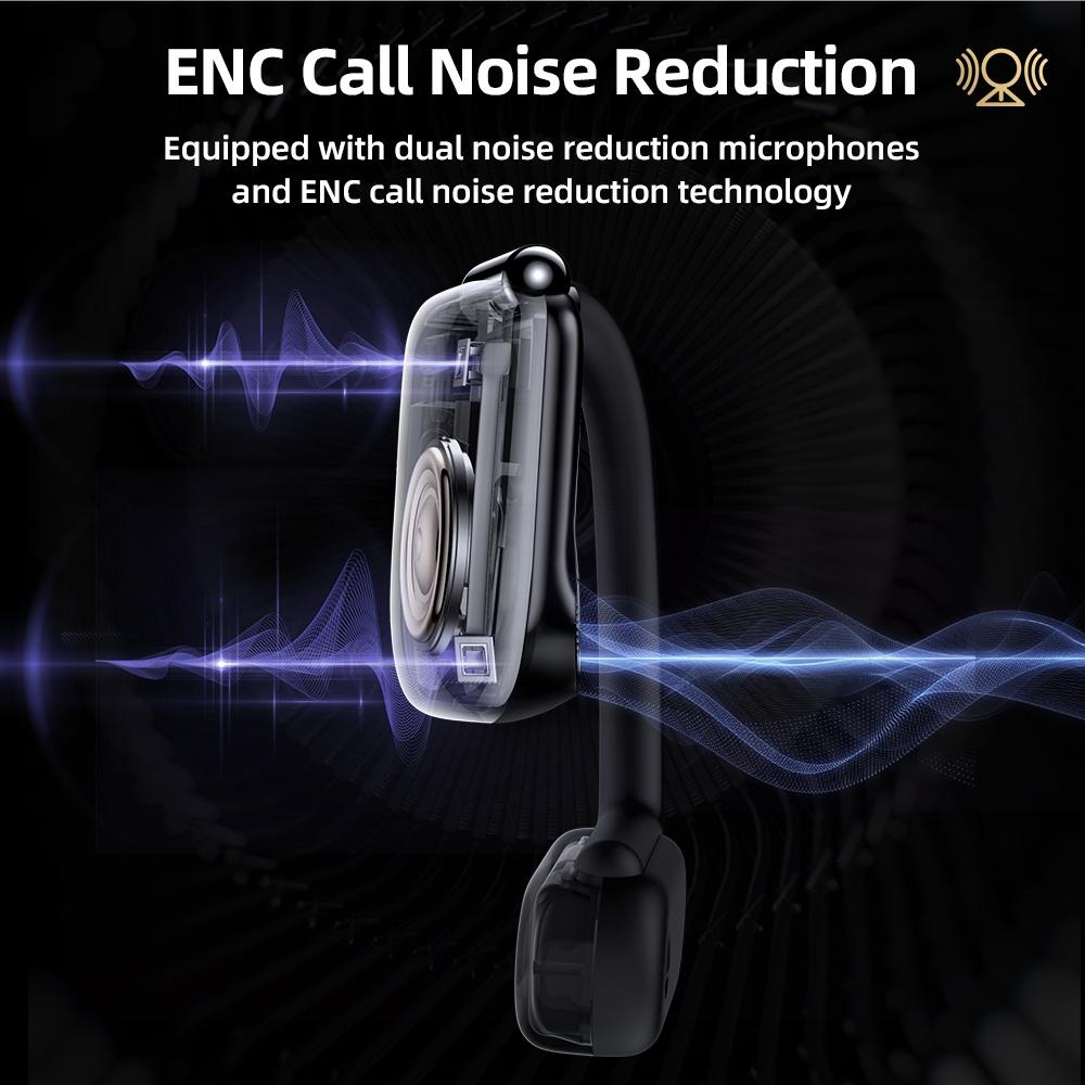 Waterproof True Wireless Noise-cancelling Bluetooth Earbuds - Pink