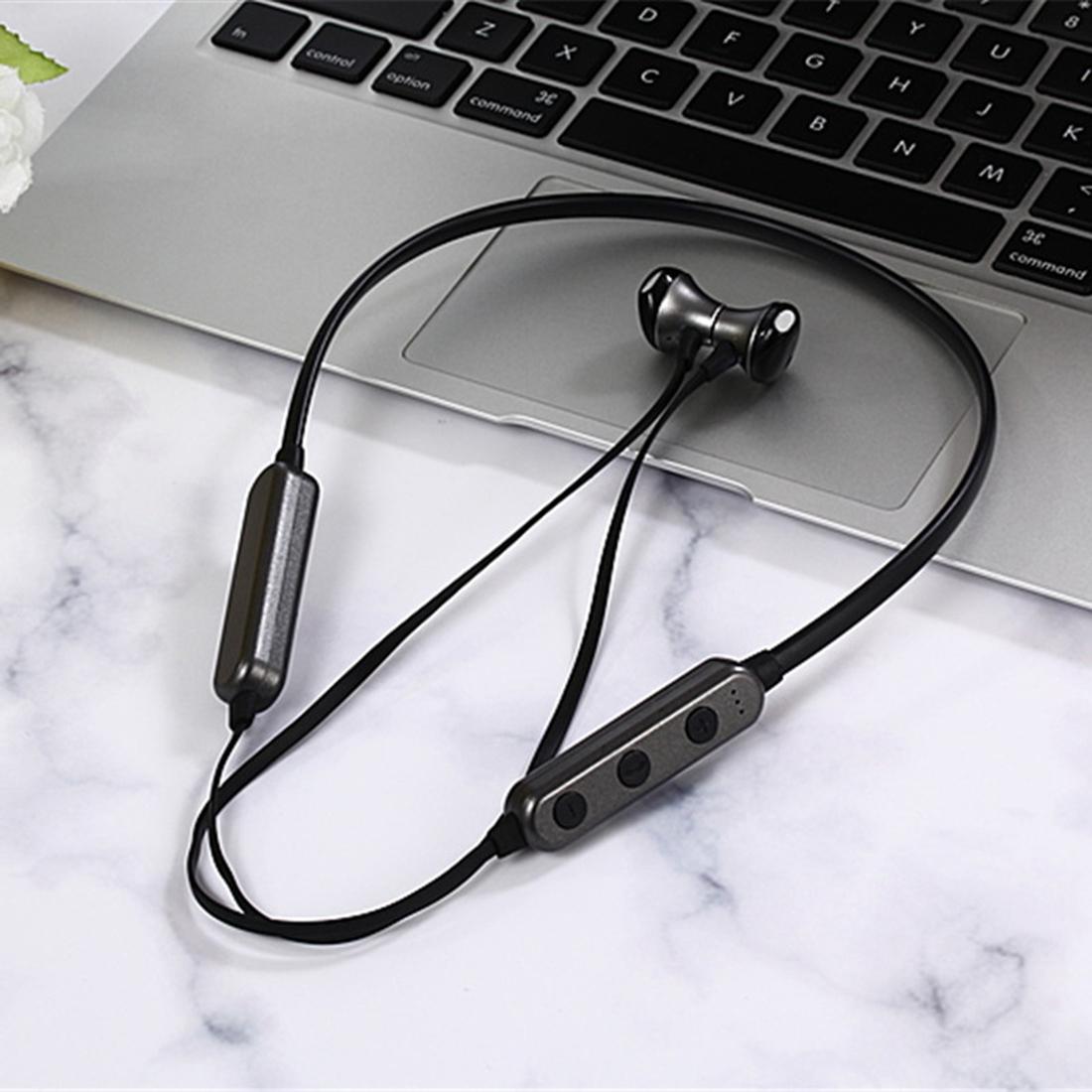Sport Wireless Bluetooth 5.0 Earphones - Mg-g18 4.2 - Black Grey