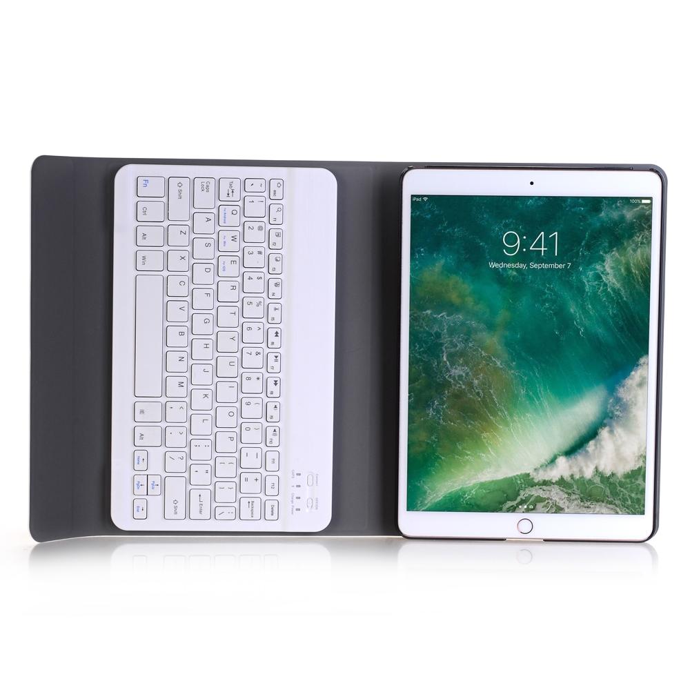 Ultra-Thin Bluetooth Keyboard Leather Case For Ipad Air / Pro 10.5 With Holder - Gold