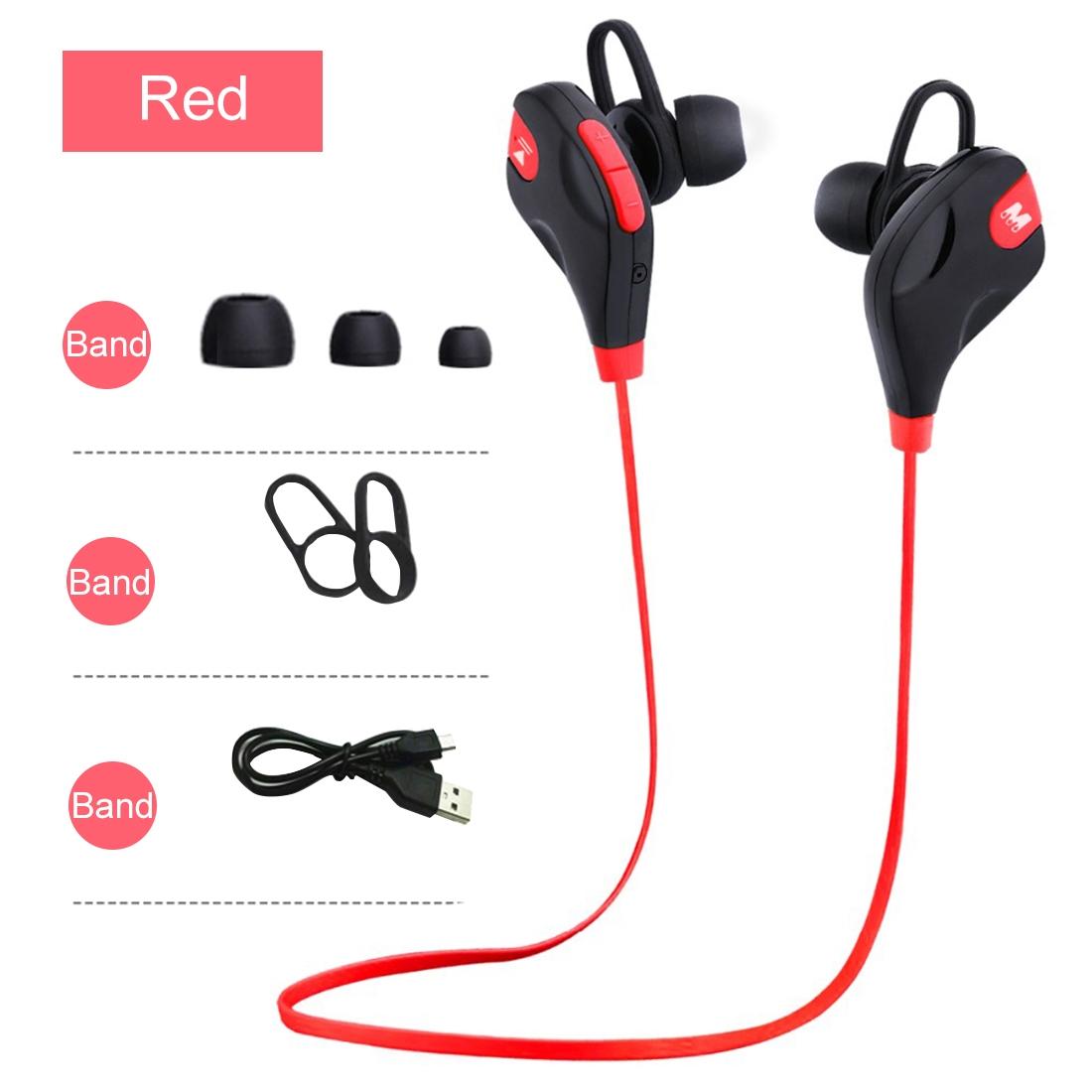 Wireless Bluetooth Earphones with Mic & Control - M8 - Blue