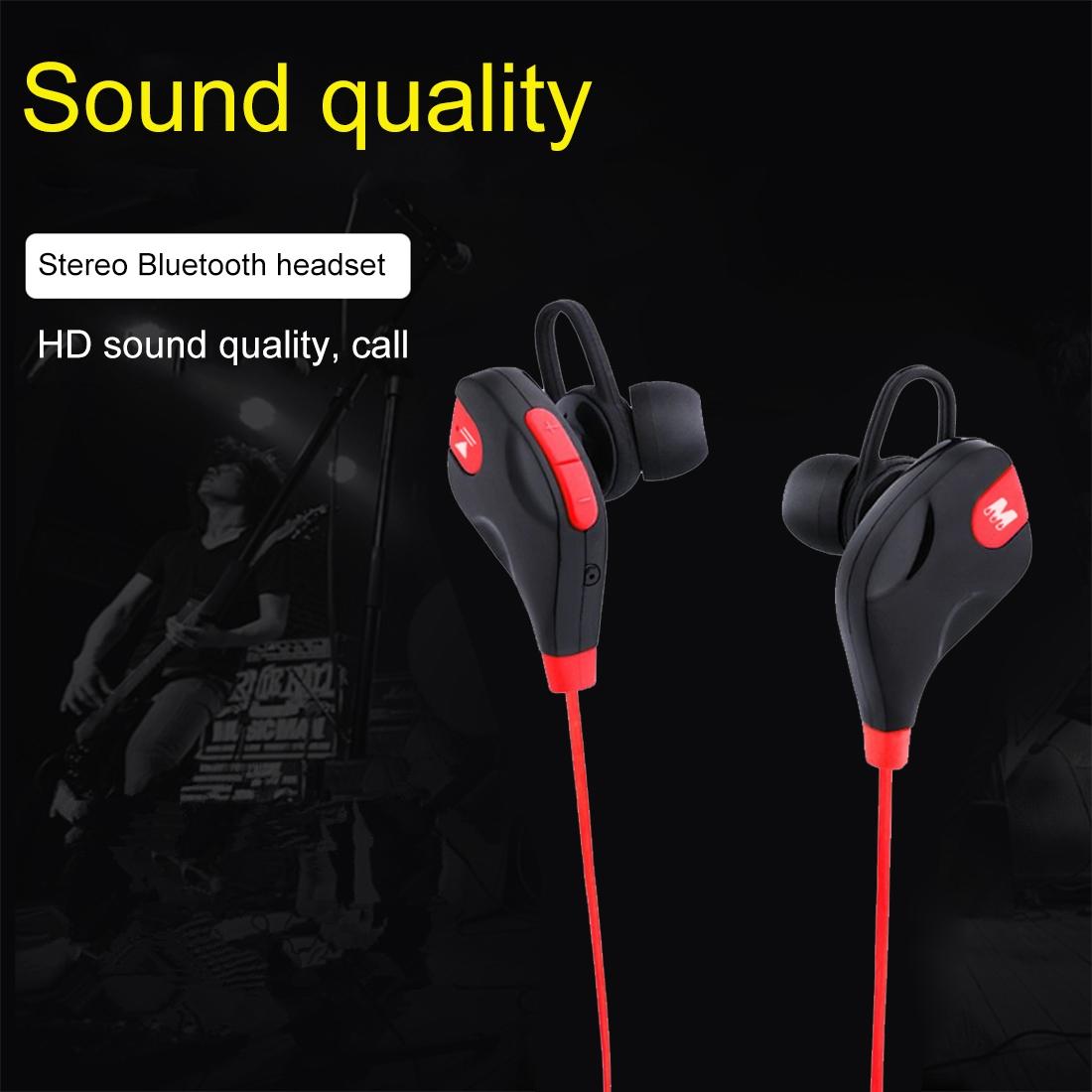 Wireless Bluetooth Earphones with Mic & Control - M8 - Blue