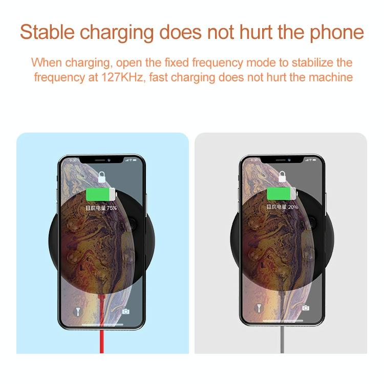 Wireless Fast Charger With Suction Cup 1.5M - Red