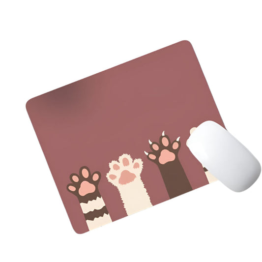 6 Piece Non Slip Mouse Pad Set 21 X 26Cm Thick Rubber Anti Skid Durable - Blue Planet