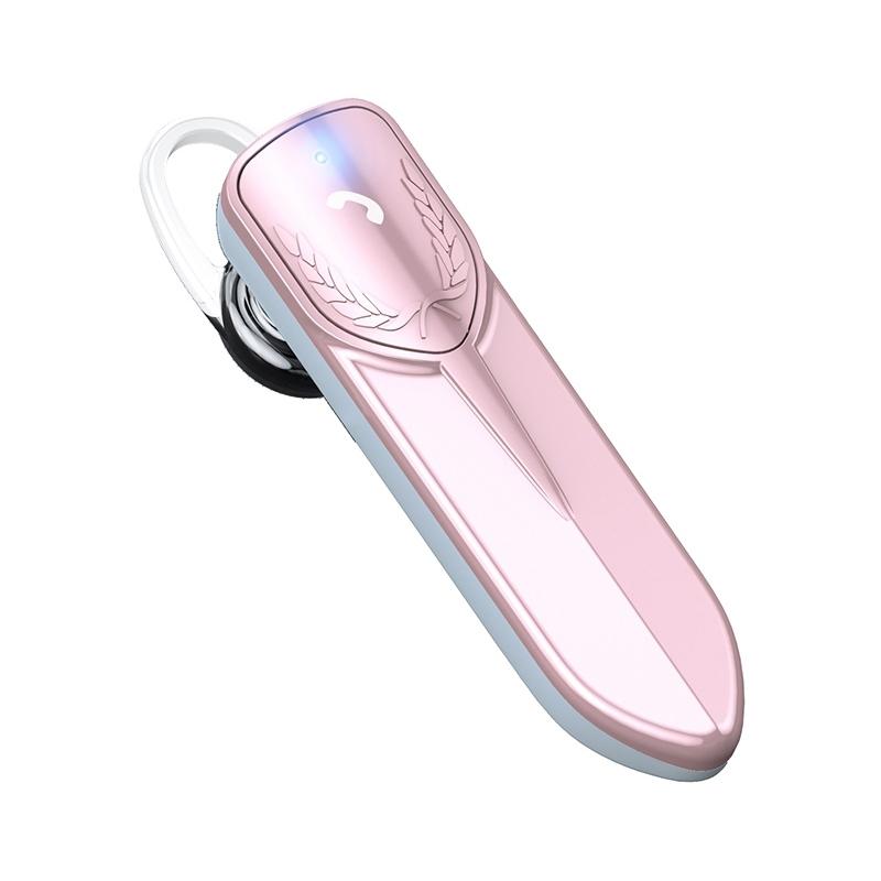 Bluetooth Earphone with Cvc Noise Reduction - Unilateral Design - Silver