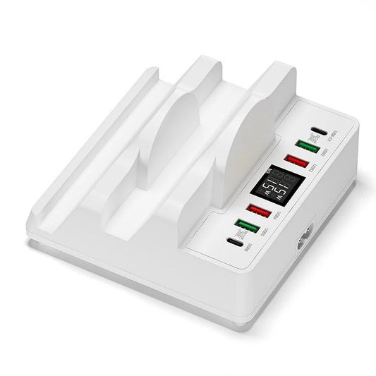 Wireless Charger With Phone Holder & Current Display