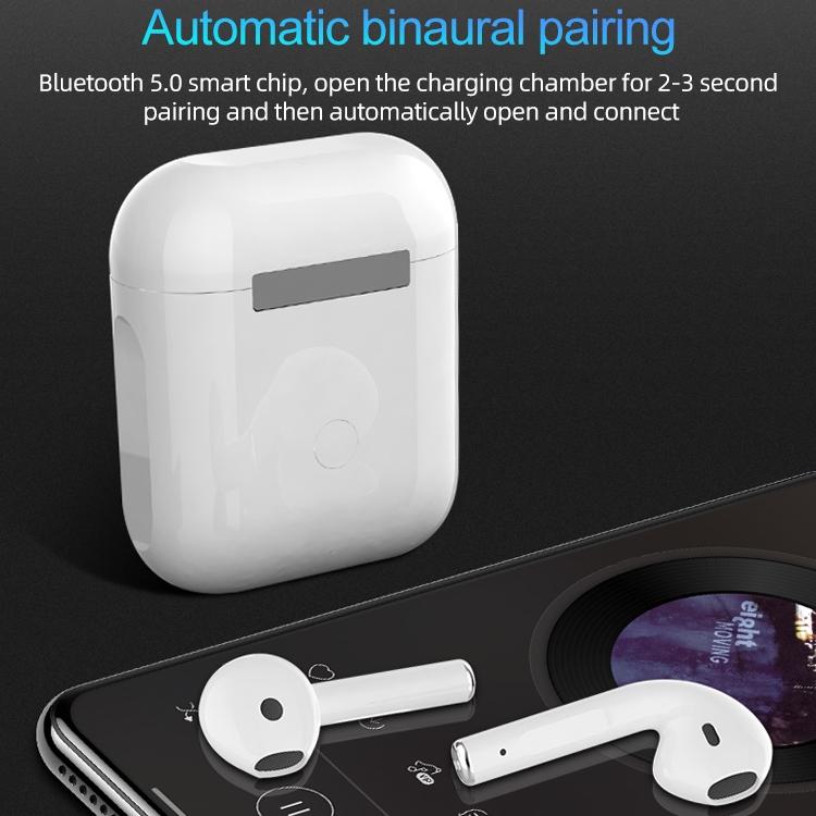 Wireless t & g Tg11 Tws Bluetooth Earphones with Charging Box - White