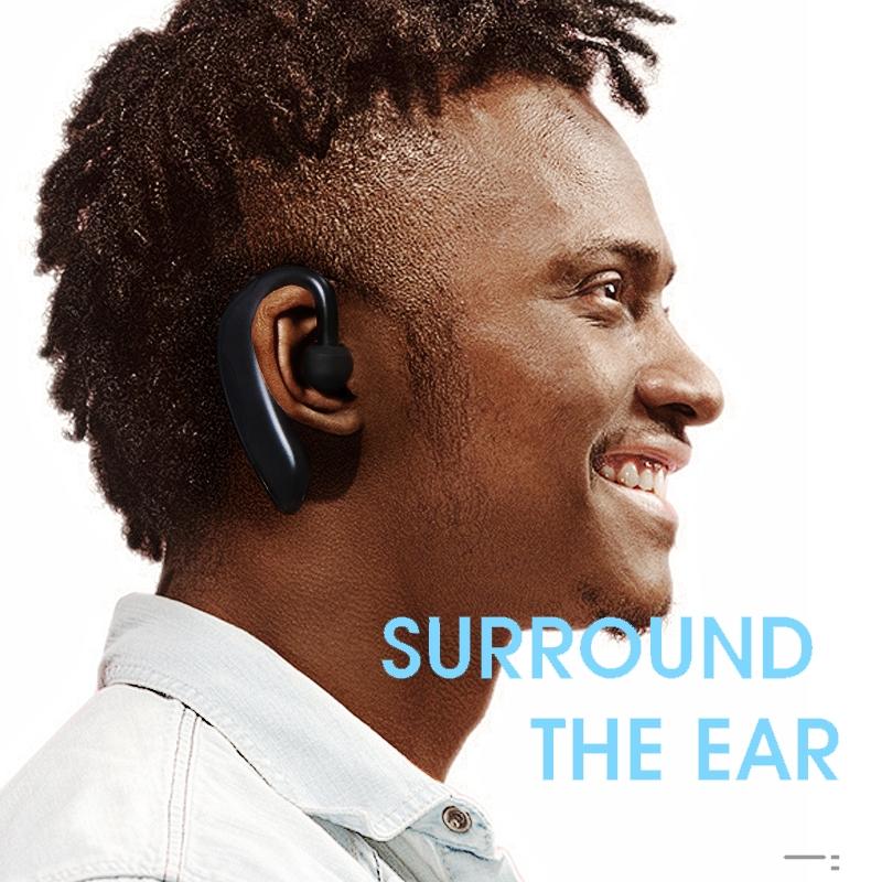 Intelligent Noise Cancelling Bluetooth Earphones - Q10 - White
