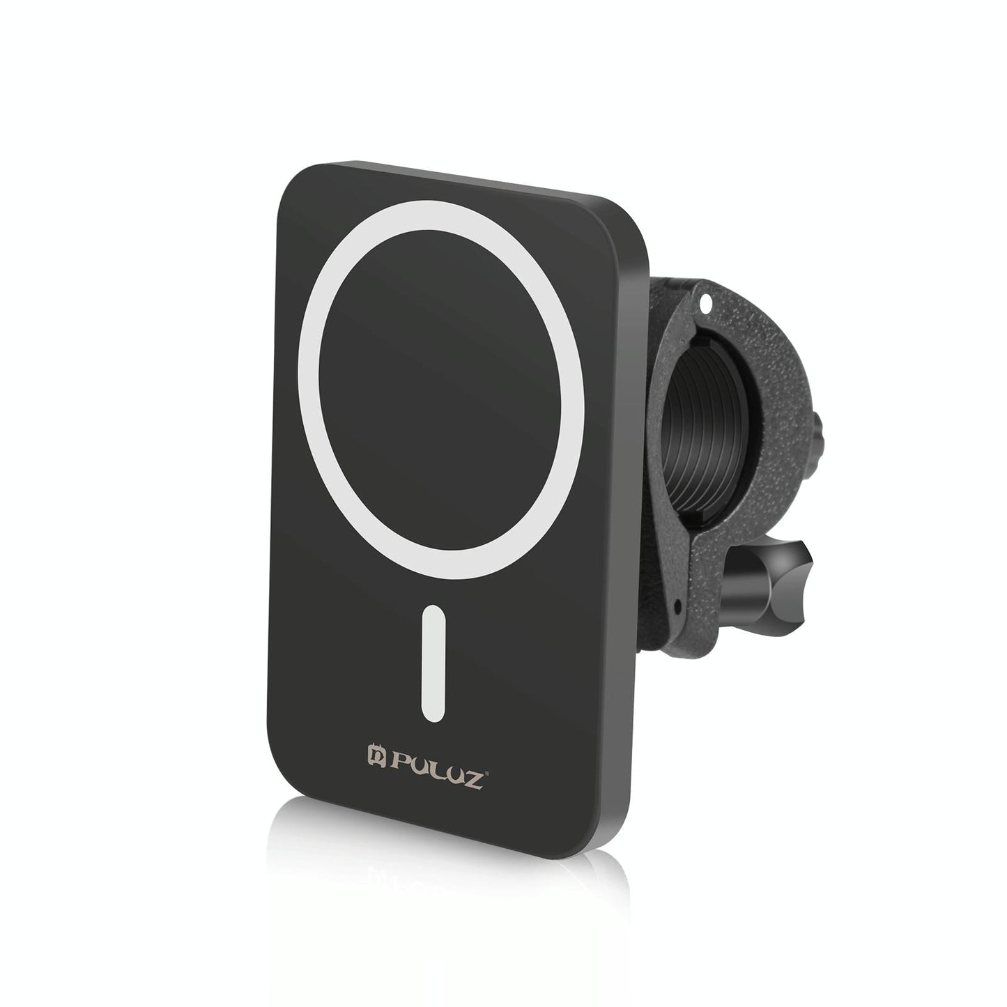 15W Magnetic Wireless Charger With Vlogging Phone Clamp - White