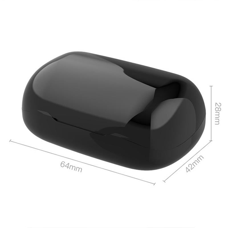 Wireless Bluetooth Earphones with 9d Sound and Charging Box - White