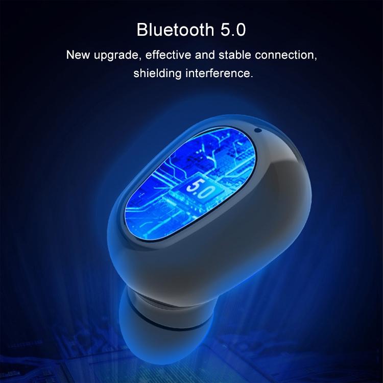 Wireless Bluetooth 5.0 Earphones with 9d Sound & Charging Box - White
