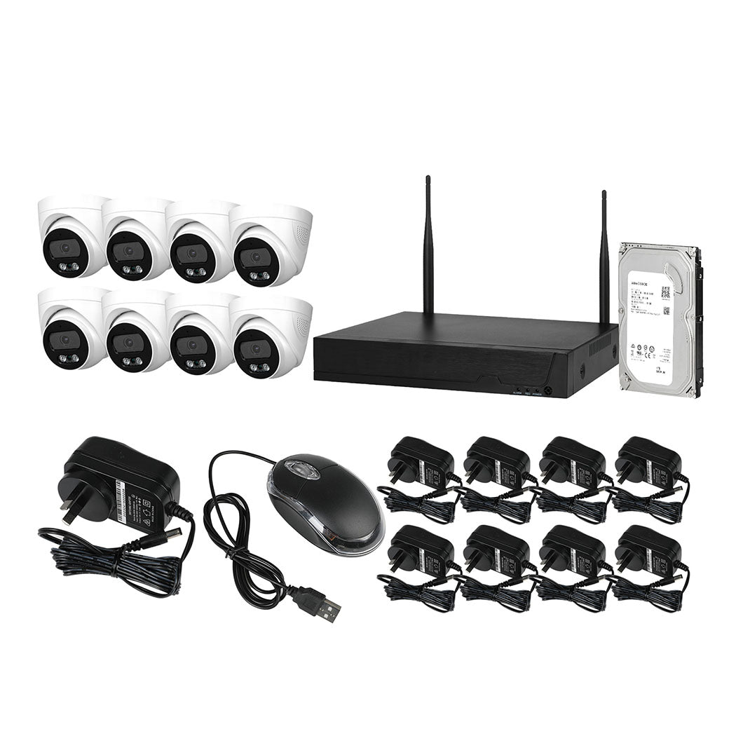 Wireless Security Camera System Set Round-1910112818896703488