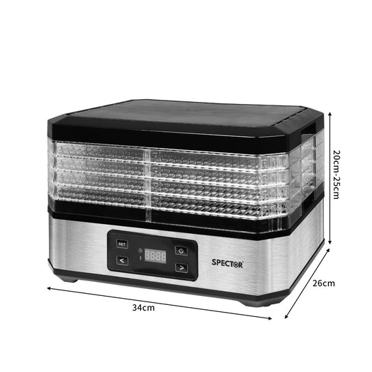 Spector Food Dehydrators Stainless Steel-1910112825242685442