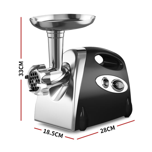 800W Electric Meat Grinder Mincer Sausage Black-1910112868804726786