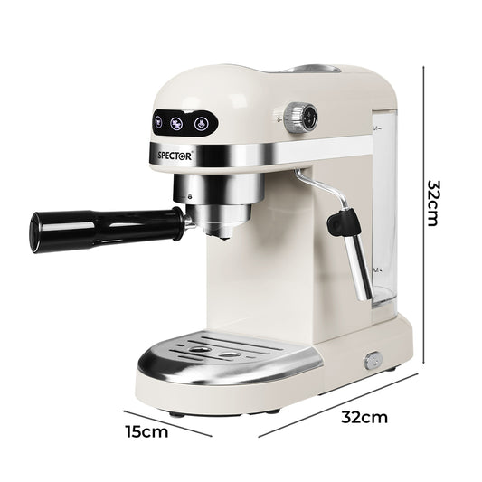 Spector Coffee Maker Machine Espresso Milk White-1910113307864469506