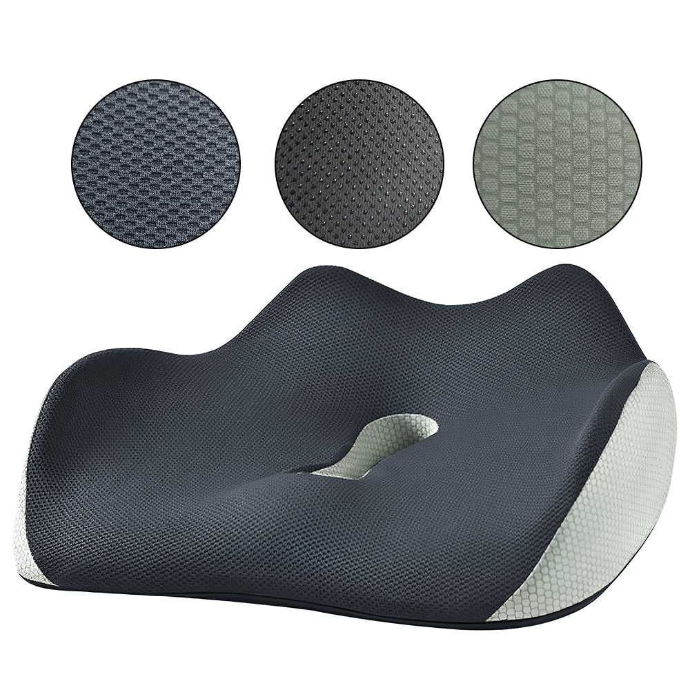 COMFEYA Ergonomic Design Memory Foam Seat Cushion