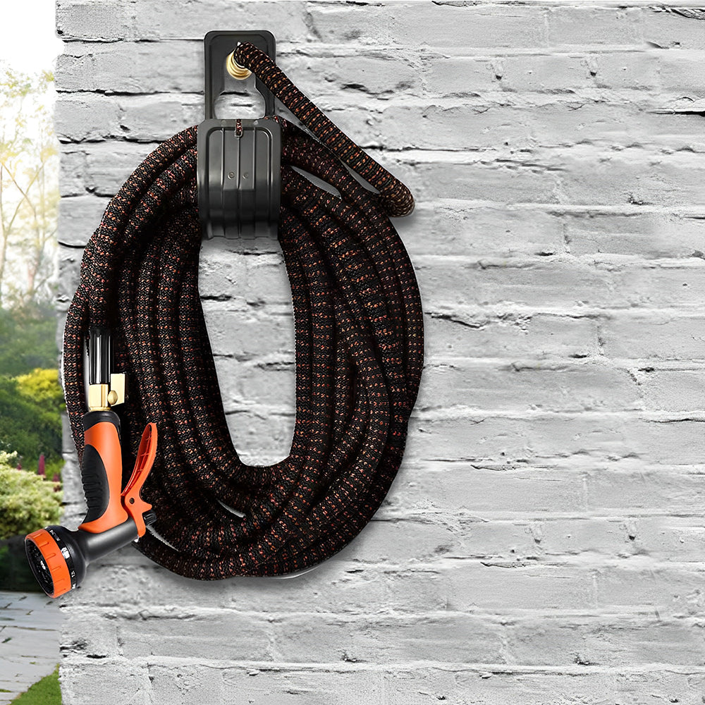 GREENHAVEN Expandable Garden Hose with 10 Spray Patterns Nozzle