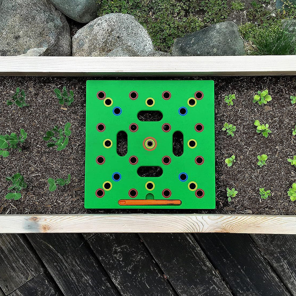 GREENHAVEN Seeding Square – Seed Spacer Tool for Optimal Plant Spacing