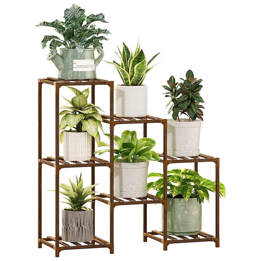 GREENHAVEN Multi-layer Wooden Plant Stand