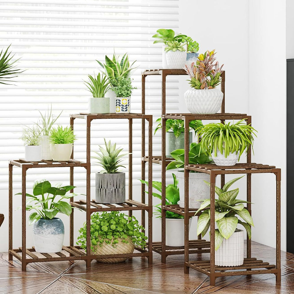 GREENHAVEN Multi-layer Wooden Plant Stand