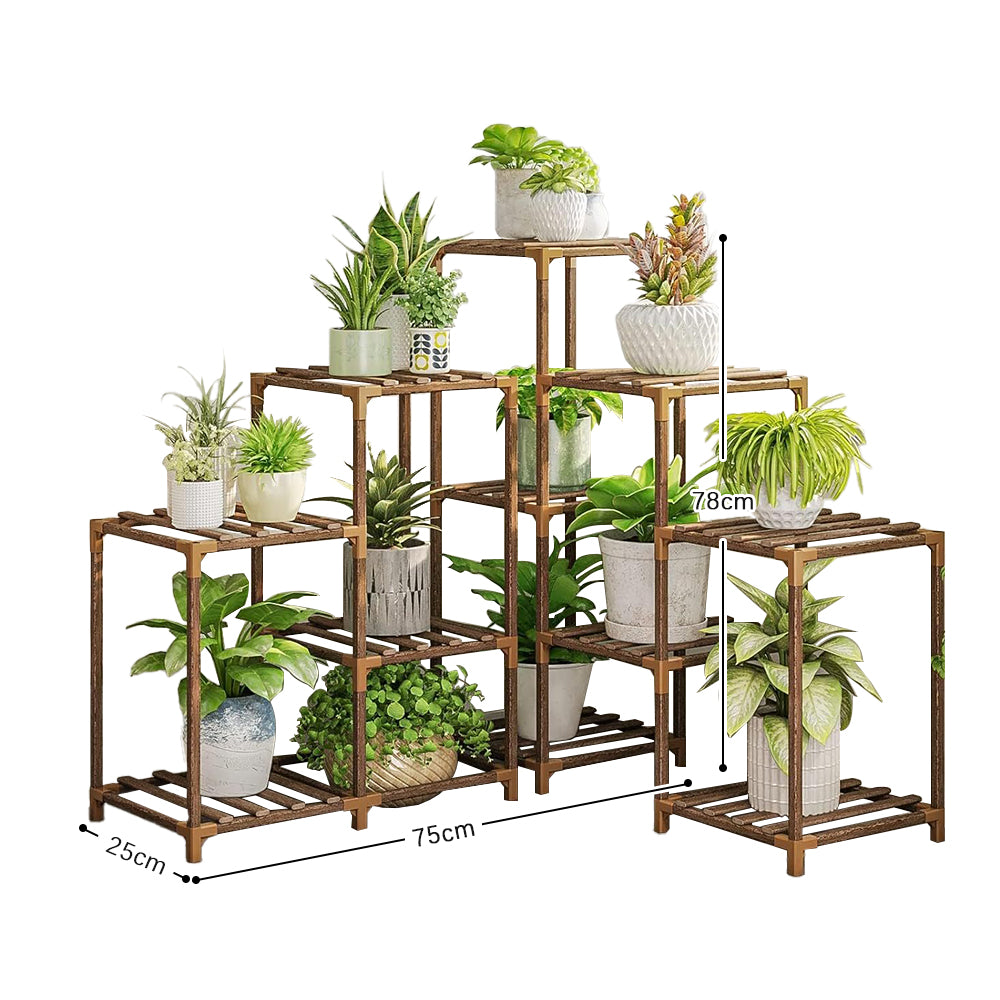 GREENHAVEN Multi-layer Wooden Plant Stand