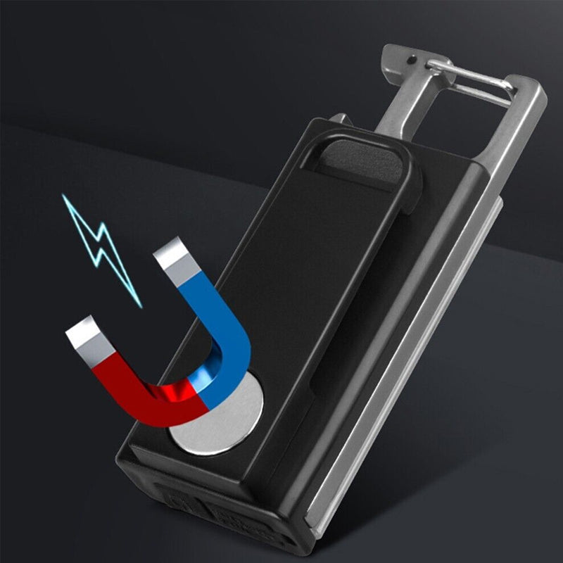 5 Color Light Keychain COB+LED Mini Flashlight- USB Charging