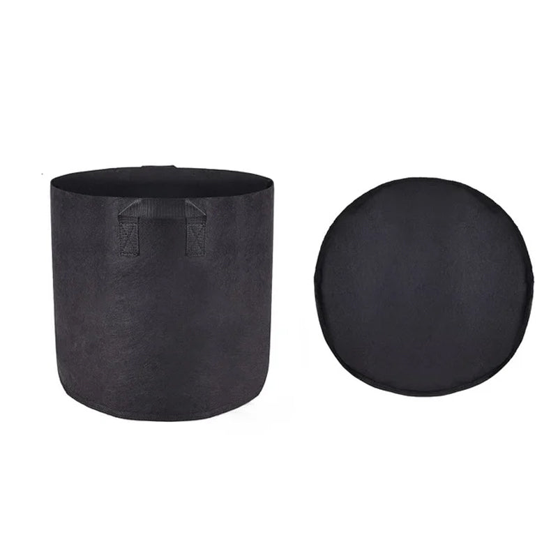 Non-Woven Fabric Reusable and Breathable Growing Planter Pots in 5, 10, and 20 Gallon