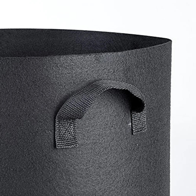 Non-Woven Fabric Reusable and Breathable Growing Planter Pots in 5, 10, and 20 Gallon