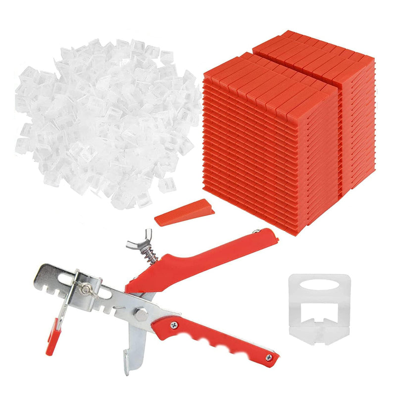Reusable Wedges Tile Leveling System Tile Tools Set for Stone Installation