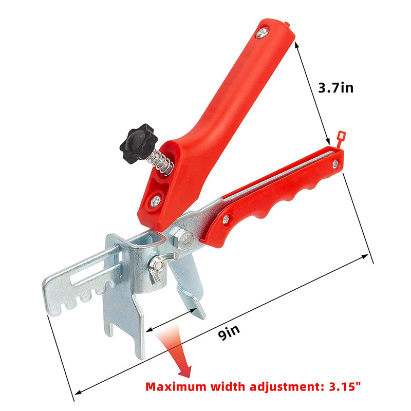 Reusable Wedges Tile Leveling System Tile Tools Set for Stone Installation