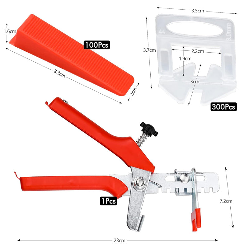Reusable Wedges Tile Leveling System Tile Tools Set for Stone Installation