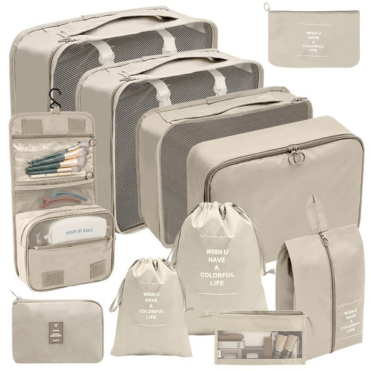 Travel Organizer Storage Bags Suitcase Packing Cubes Set