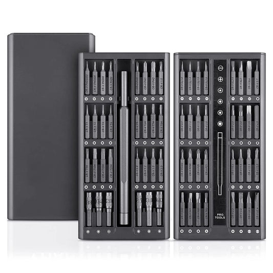 Precision 63-in-1 Magnetic Screwdriver Set for Repair and Maintenance