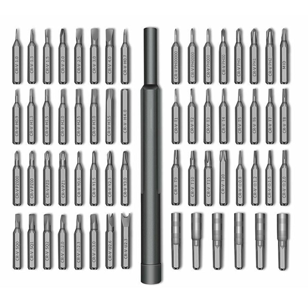 Precision 63-in-1 Magnetic Screwdriver Set for Repair and Maintenance