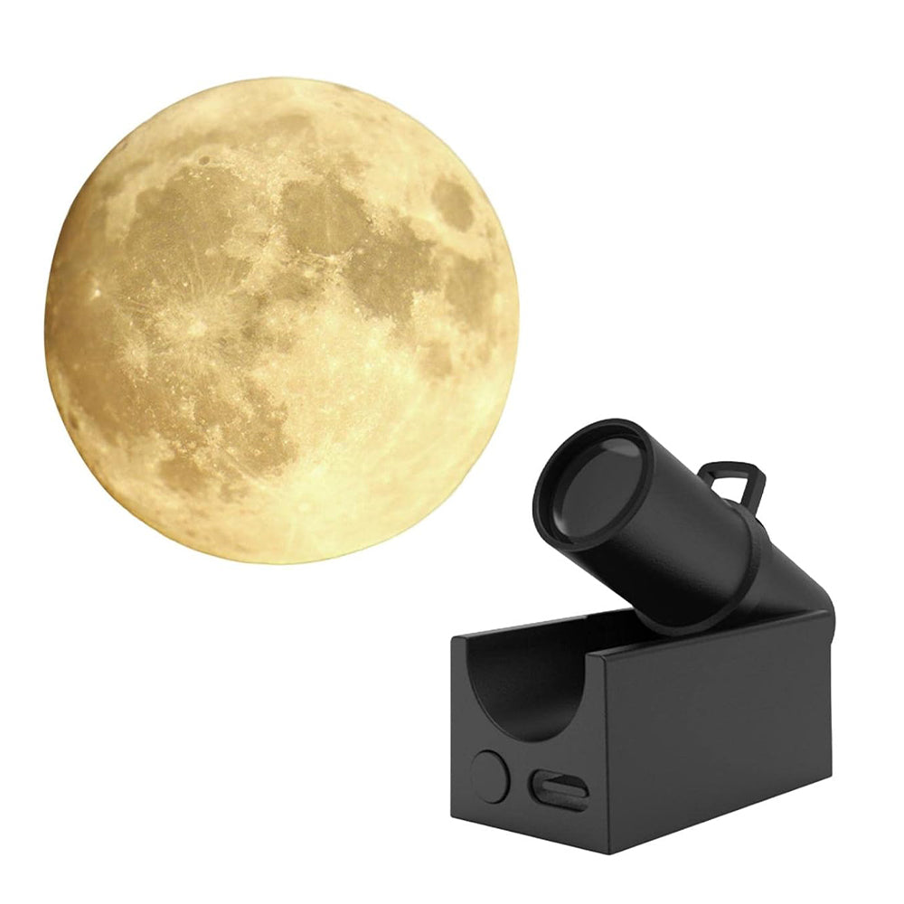 USB-Rechargeable LED Moon Projector for Bedroom Décor & Birthday Gift