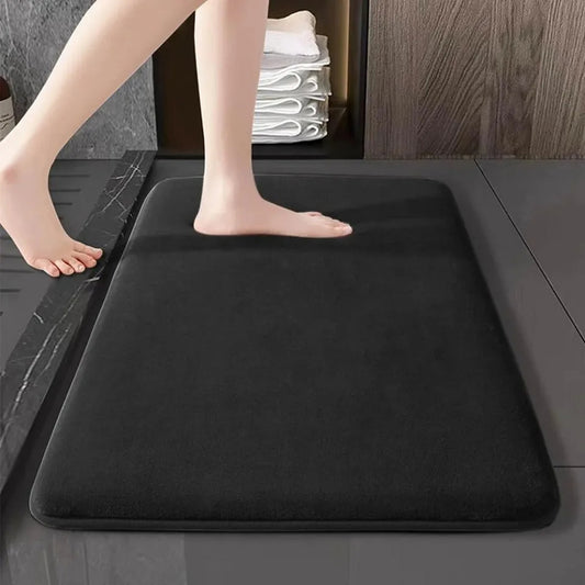 Super Absorbent Memory Foam Floor Mat Non-Slip Bathroom Rug