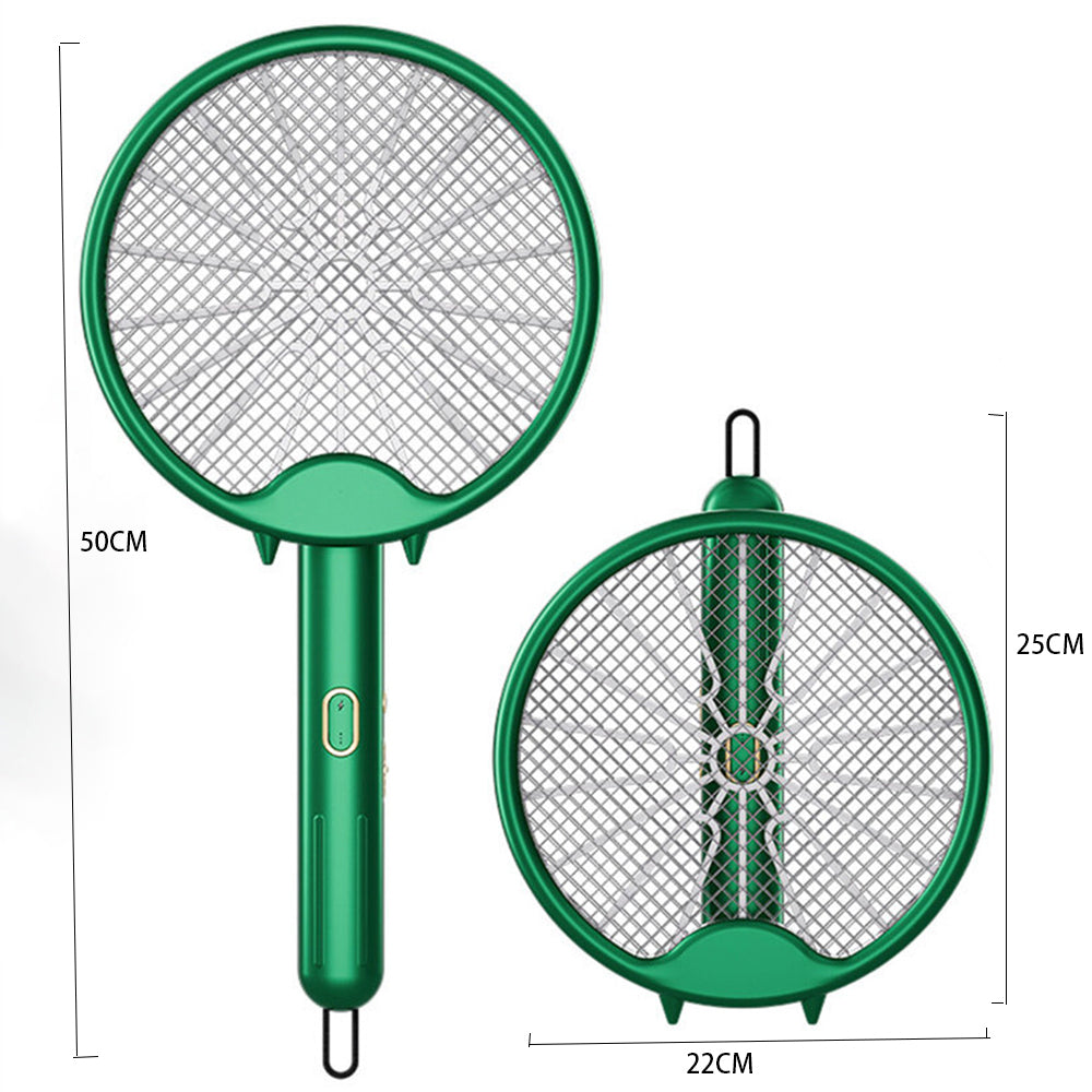 USB Rechargeable 3000V Foldable Mosquito Racket