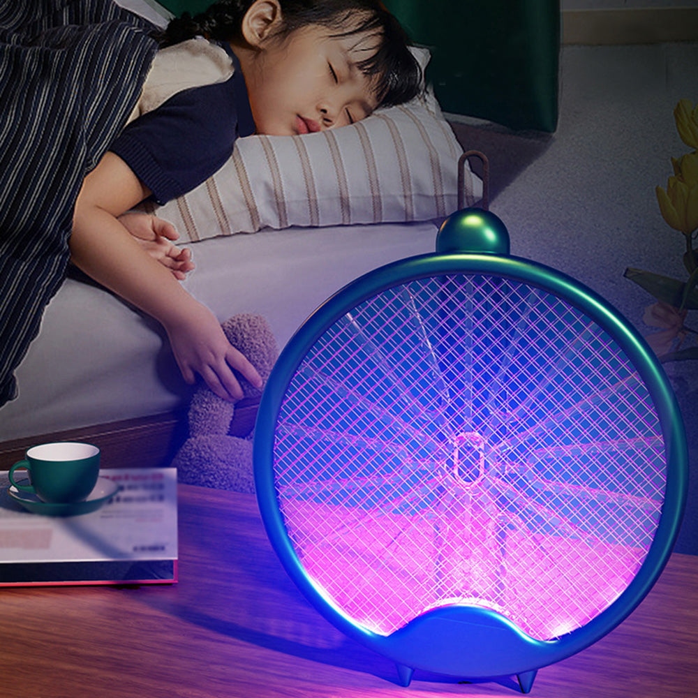 USB Rechargeable 3000V Foldable Mosquito Racket