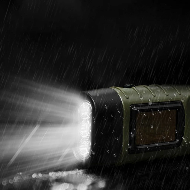 Rechargeable & Self-Powered Torch for Outdoor Activities
