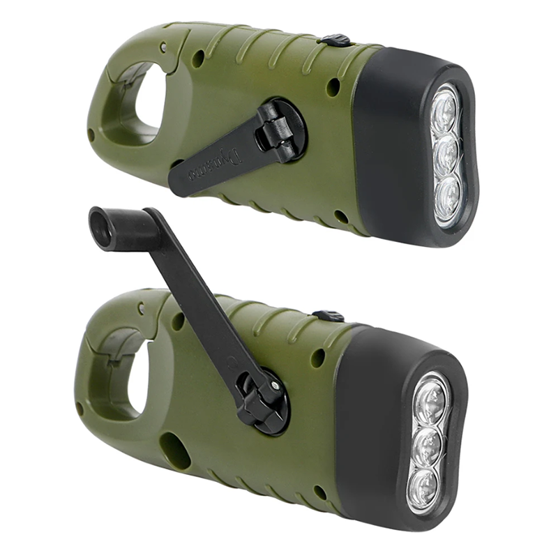 Rechargeable & Self-Powered Torch for Outdoor Activities