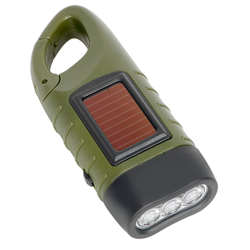 Rechargeable & Self-Powered Torch for Outdoor Activities