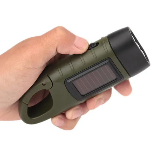 Rechargeable & Self-Powered Torch for Outdoor Activities